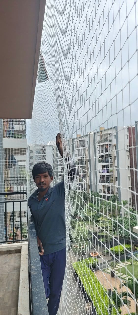 Safety Nets installed in Hyderabad by Puja Safety Nets – photo 5